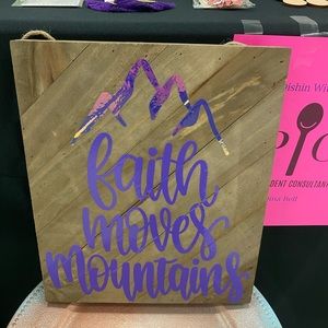 Picture Faith Moves Mountains